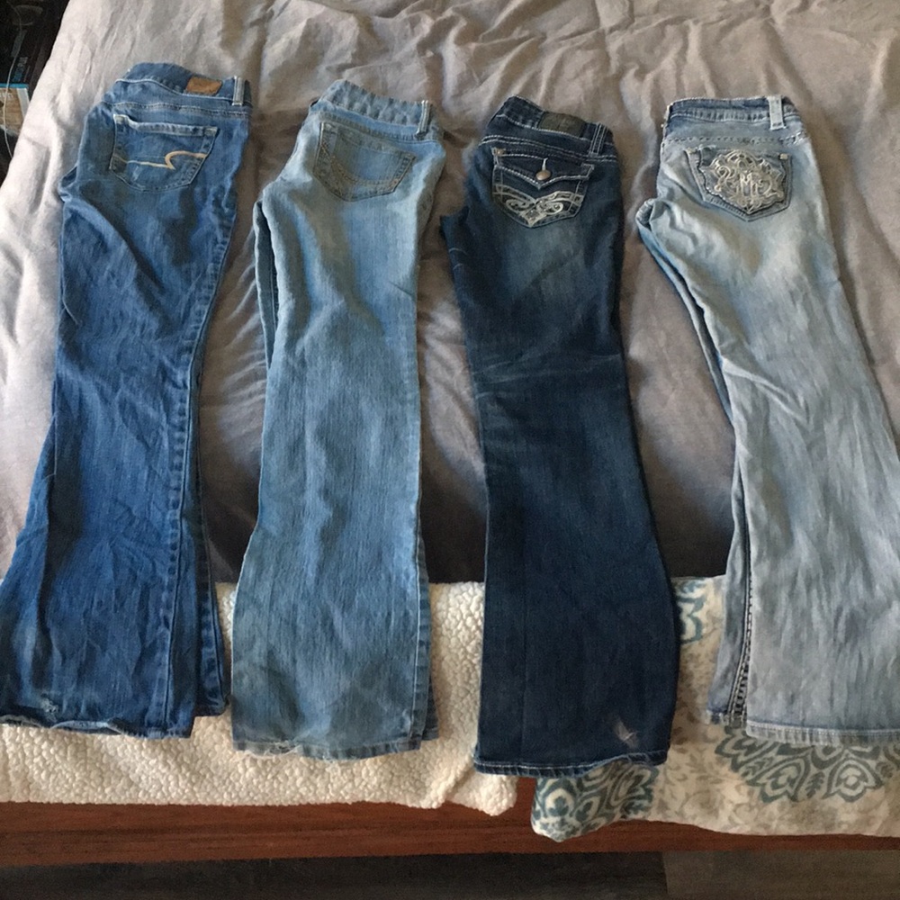 4 pairs of WORK jeans